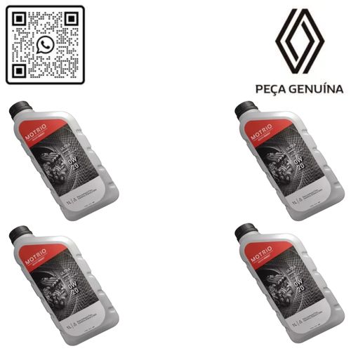 RN 089901-4  8660089901 OLEO 0W20 API SL SINTETICO MOTRIO FLEX_ETANOL_GAS._GNV x4 1